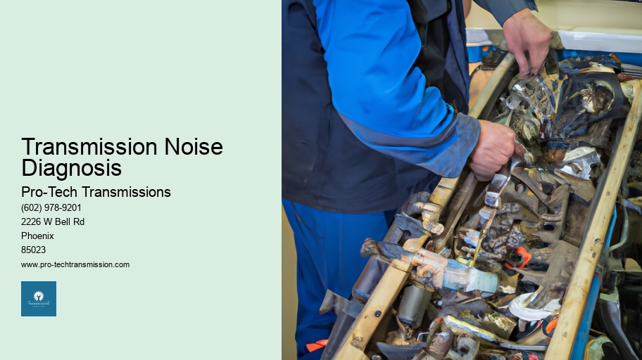 Transmission Noise Diagnosis